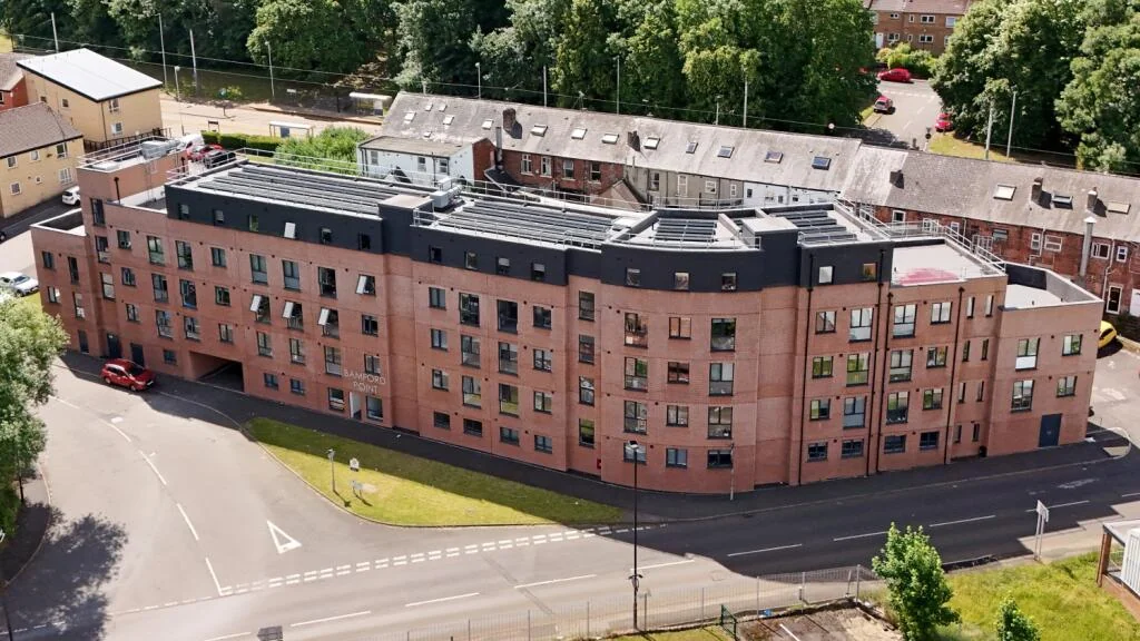 Bamford Point, Sheffield — exterior